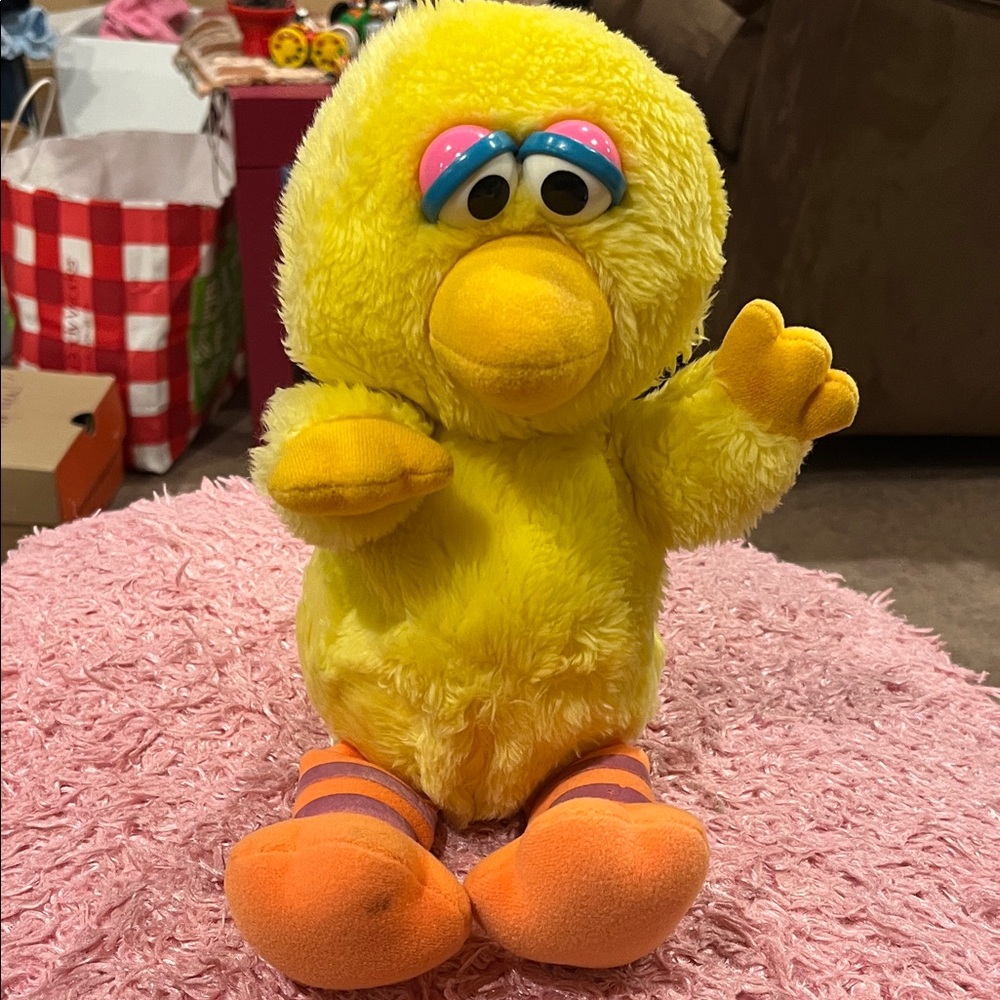 Hasbro Softies Baby Big Bird